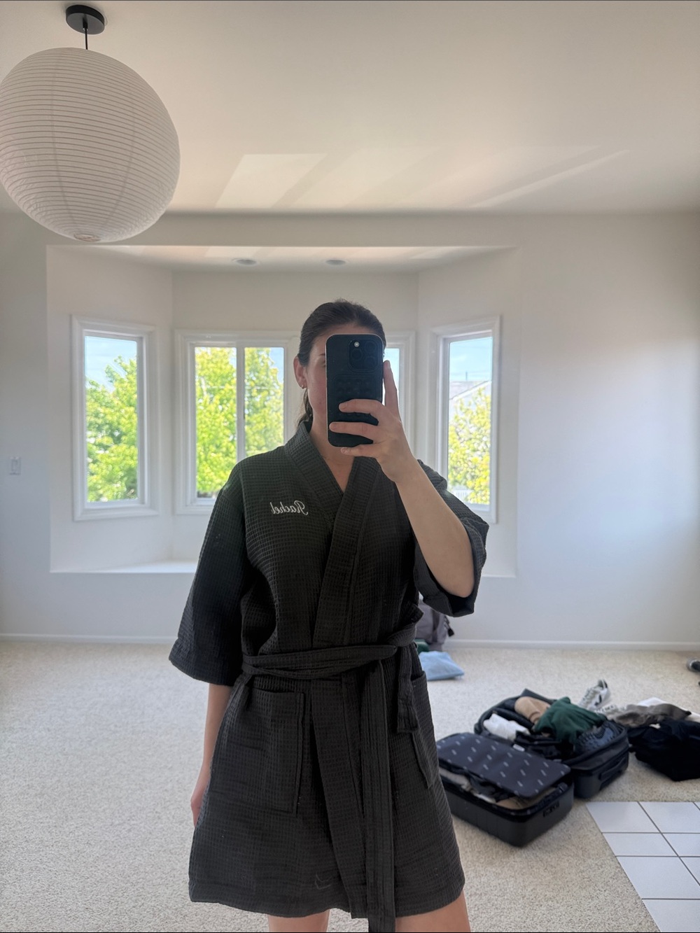 Embroidery (Rachel) Robe - Picture 3 of 4